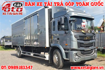 Xe Tải JAC A5 8T4 Thùng Kín Inox |  Xe Tải JAC 8.5 Tấn Thùng Kín Dài 8m3